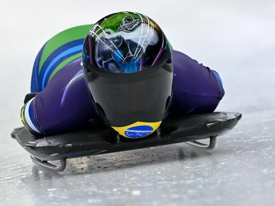 Gaúcha Nicole Silveira faz seu melhor resultado nos Jogos de Inverno com 11º lugar no skeleton