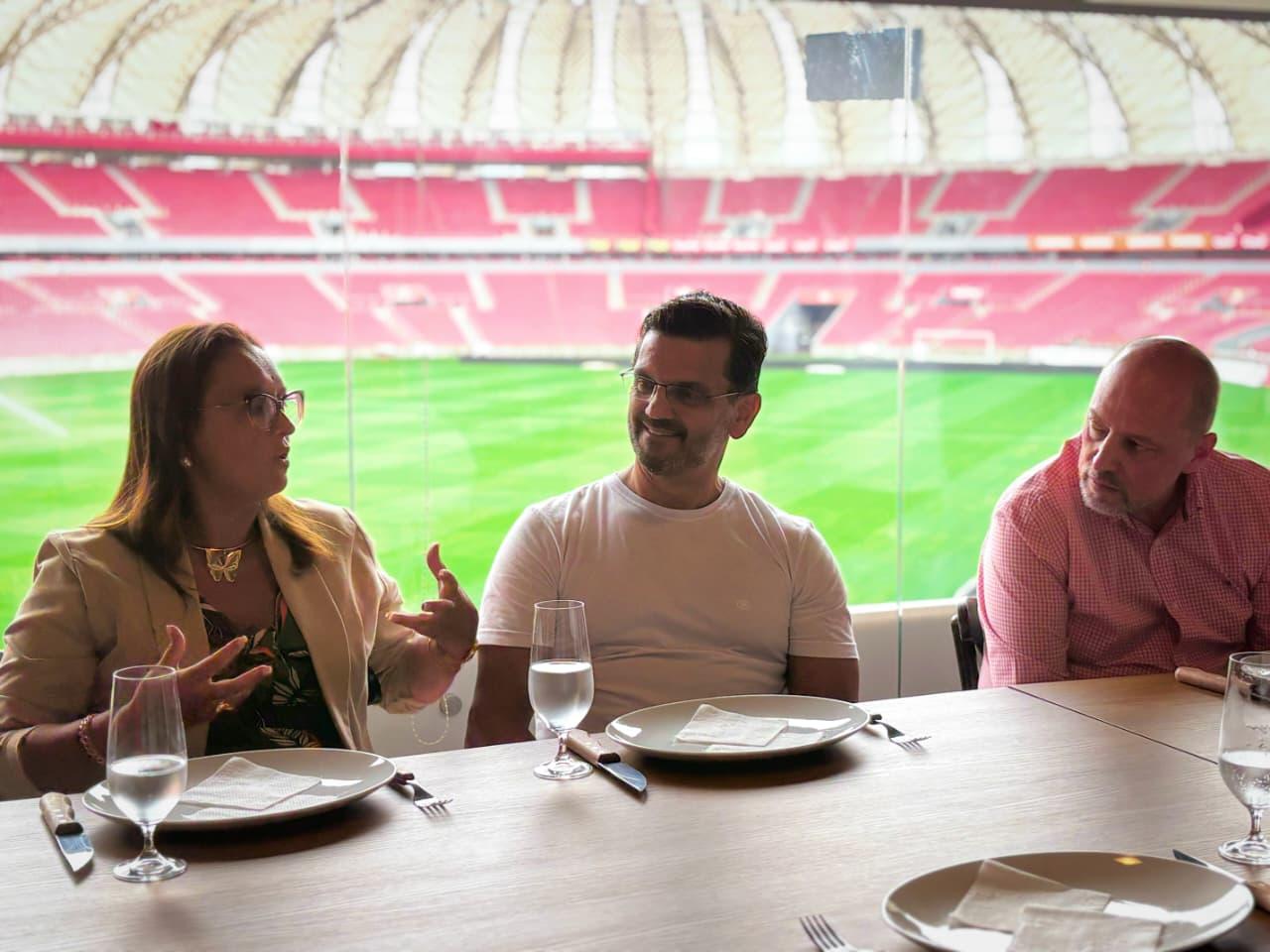 Guaíba avança em articulação para implantação do Centro de Treinamento do Internacional