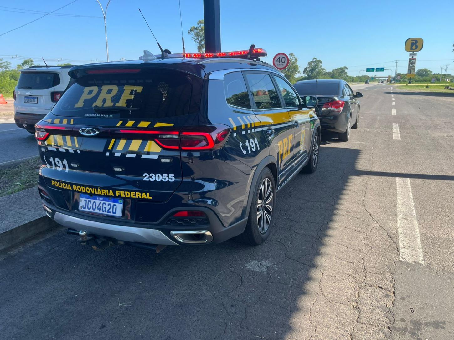 PRF prende foragido da Justiça em Eldorado do Sul