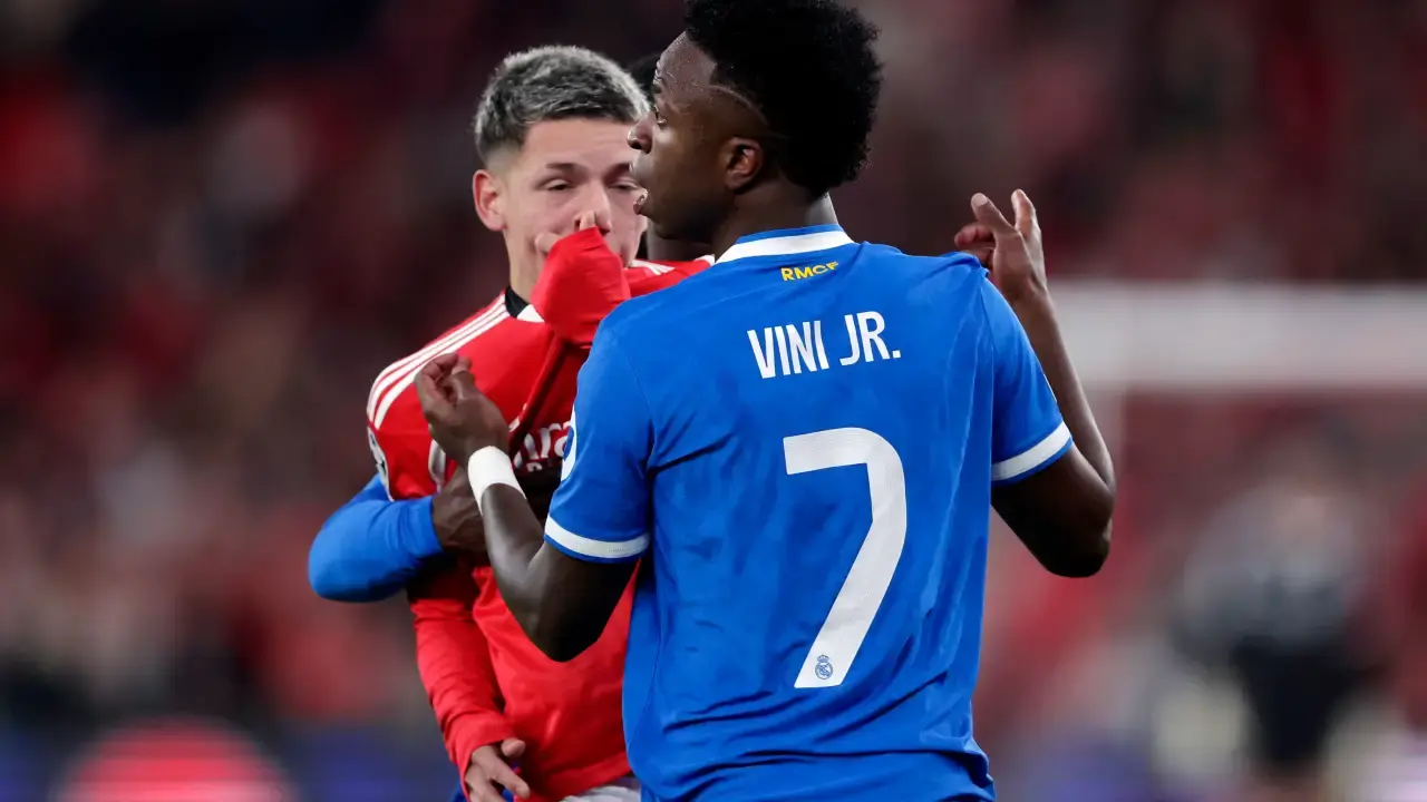 UEFA abre investigação oficial após denúncia de racismo contra Vini Jr. em jogo com Benfica