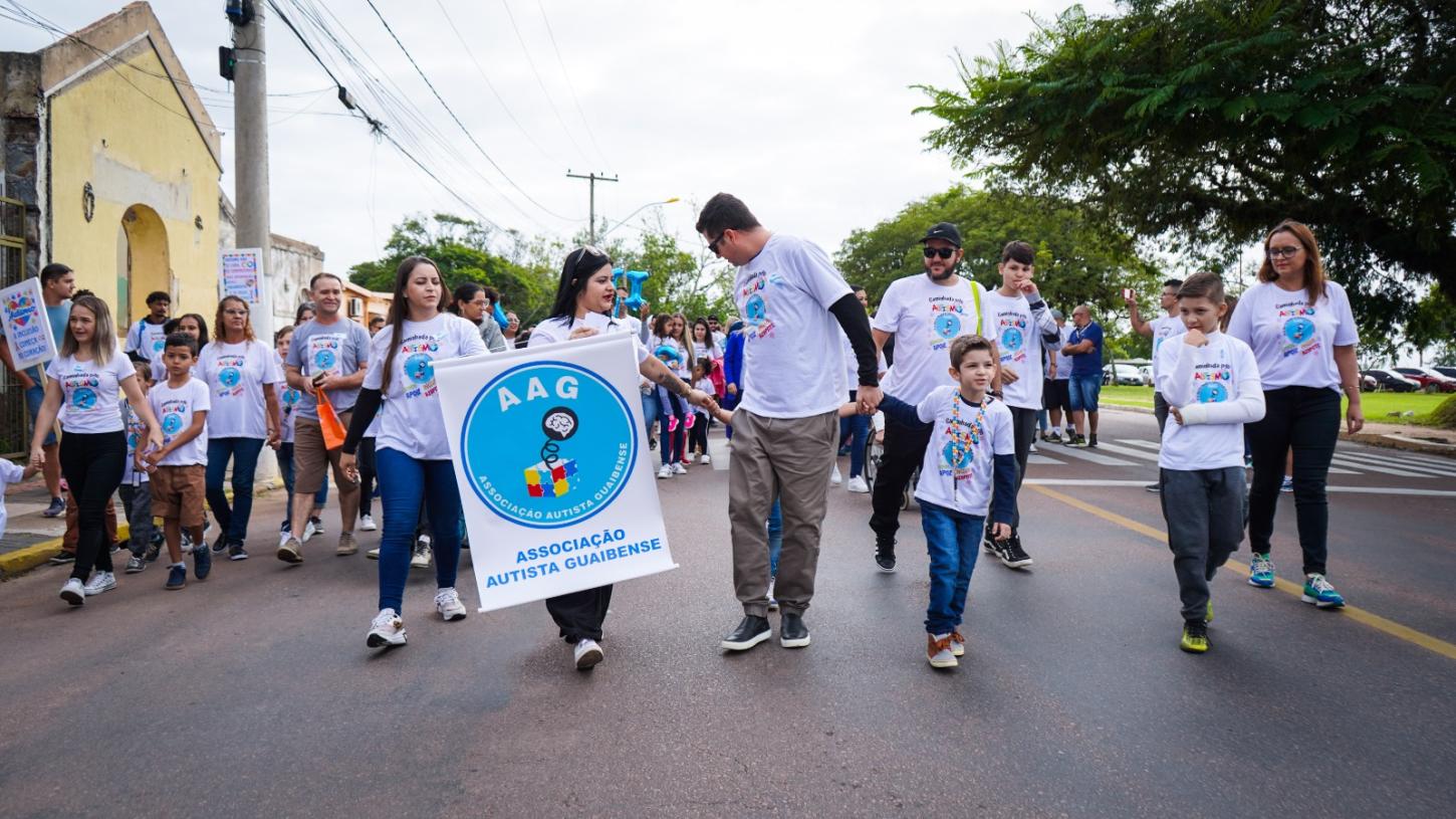 Guaíba promove a 4ª Caminhada de Conscientização do Autismo neste domingo