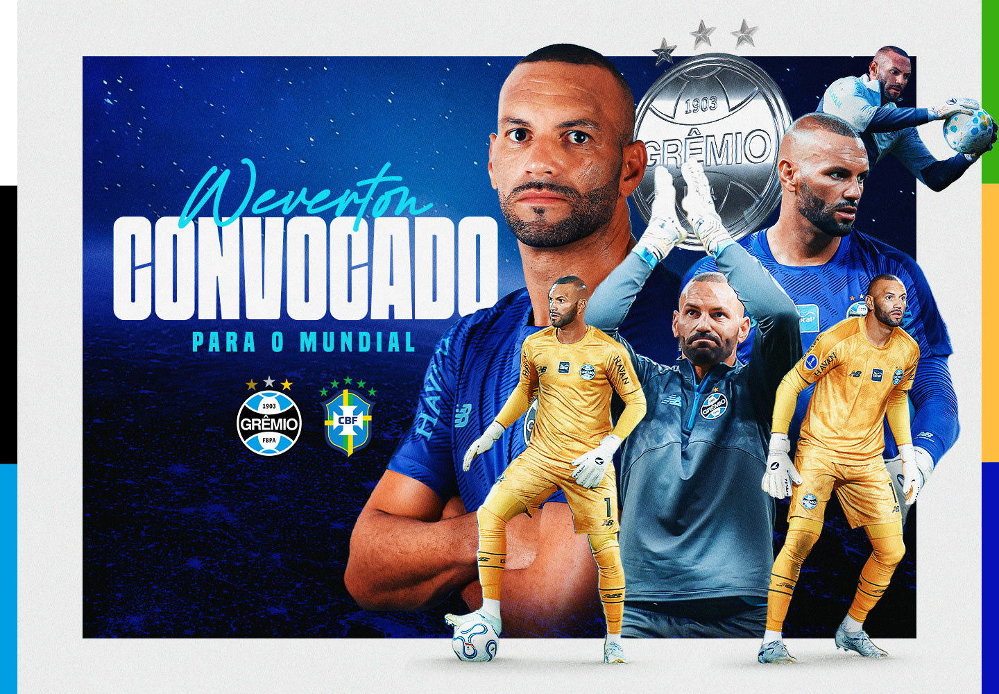 Goleiro Weverton é convocado para a Copa do Mundo de 2026