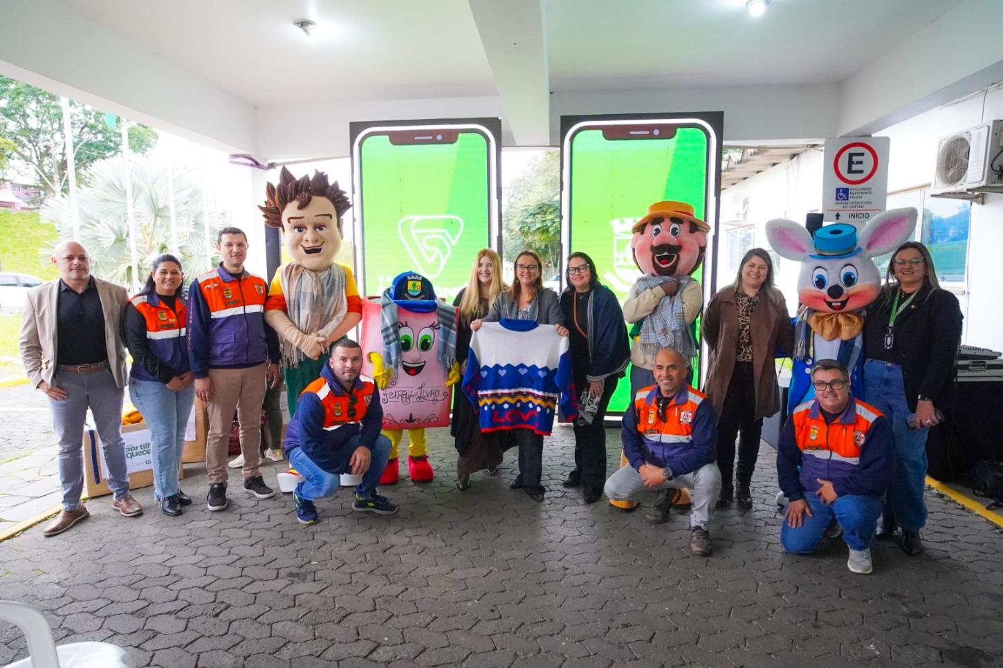 Na manhã desta segunda-feira (1º), a Prefeitura de Guaíba promoveu o lançamento oficial da Campanha do Agasalho e da Operação Inverno 2026.